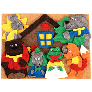 Теремок с игровым полем мини