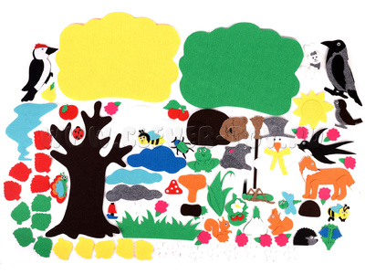 Четыре дерева без игрового поля